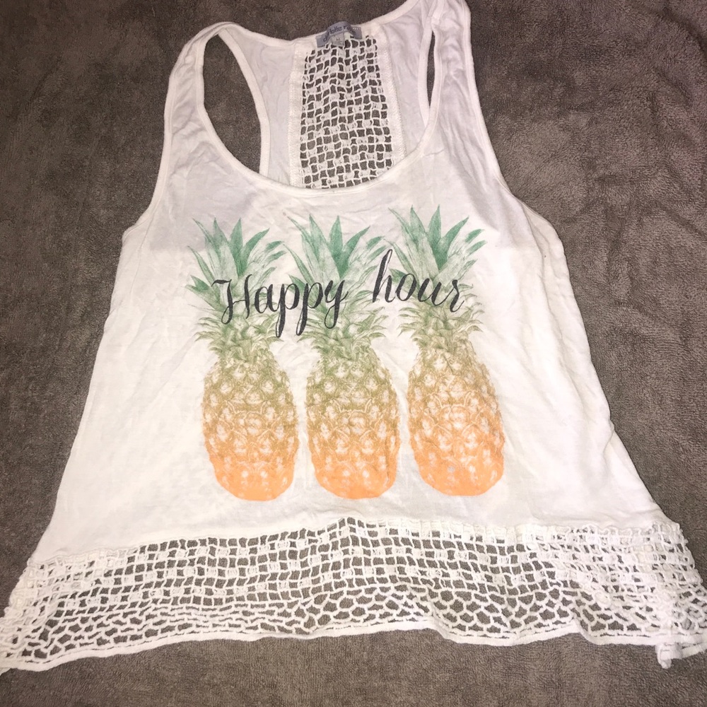 Charlotte Russe happy hour shirt M